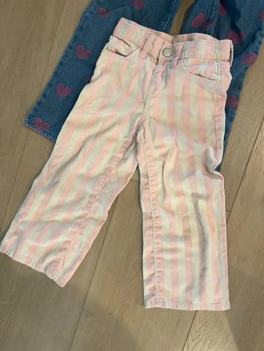 EUC Lot of 7 Toddler Girl's 4T Jeans. Old Navy and Cat & Jack